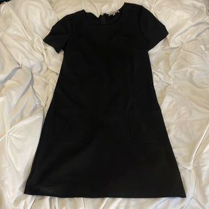 Gap black shift dress